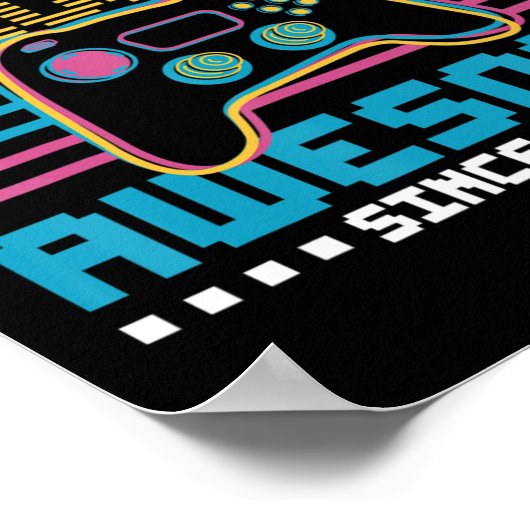 1973年のゲーム素晴らし誕生以降のレベル50のロック解除 ポスター (角)