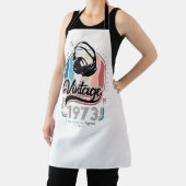 1973年のヘッドフォン以降のヴィンテージ エプロン (インサイチュ)