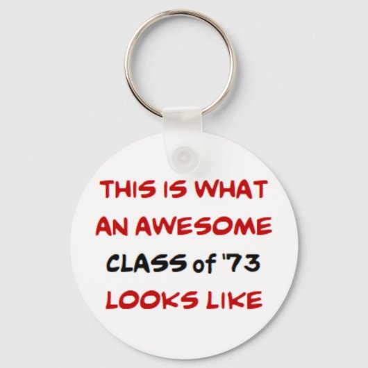 1973年の素晴らし区分 キーホルダー (正面)