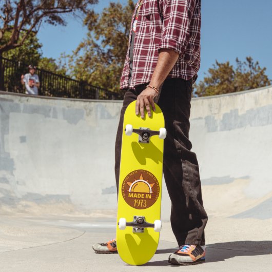 1973年の誕生日おもしろいプレゼント スケートボード (室外2)