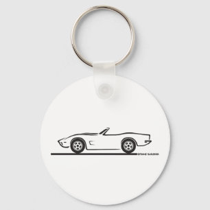 1973年コルベットコンバーチブル キーホルダー