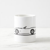 1973年コルベットコンバーチブル コーヒーマグカップ (中央)