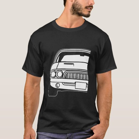 1973年ダッジ・チャレンジャー2 Tシャツ (正面)