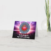 1973年パーソナライズされたのレトロヴィンテージ誕生日50 サンキューカード (正面)