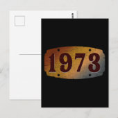 1973年ヴィンテージ ポストカード (正面/裏面)