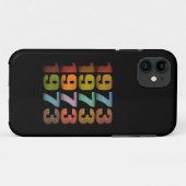 1973年ヴィンテージ レトロ ギフト Case-Mate iPhoneケース (裏面(横))