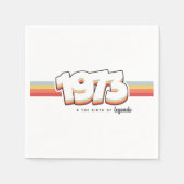 1973年伝説の誕生 スタンダードカクテルナプキン (正面)