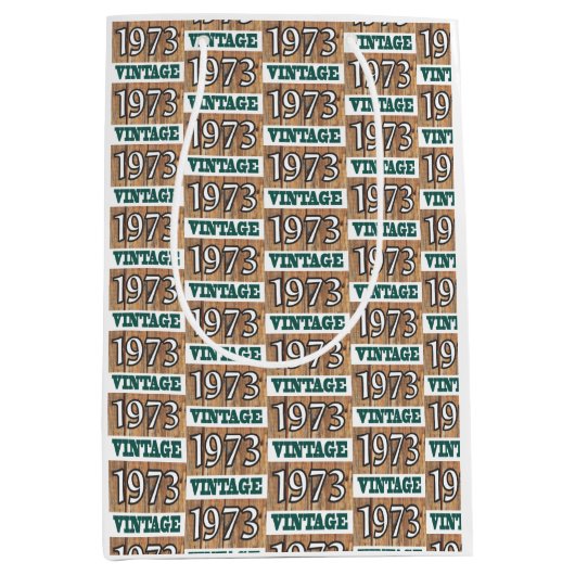 1973年生まれ中抱き枕 ミディアムペーパーバッグ (正面)