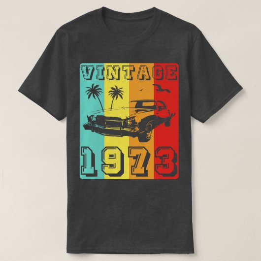 1973年生まれ1973年製1973年 Tシャツ (デザイン正面)