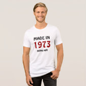 1973年製 オリジナルパーツ トライブレンドＴシャツ (正面全面)