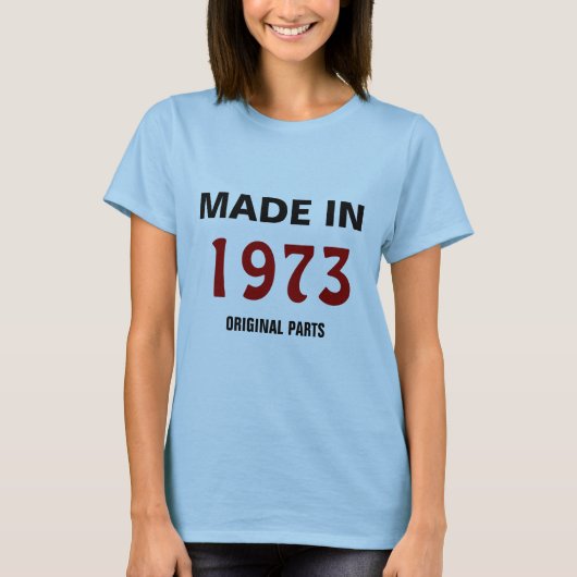 1973年製、オリジナル部品 Tシャツ (正面)