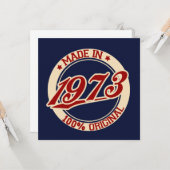 1973年製 カード (正面/裏面インサイチュ)