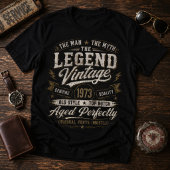 1973年製 ビンテージ風 53歳の誕生日 Tシャツ