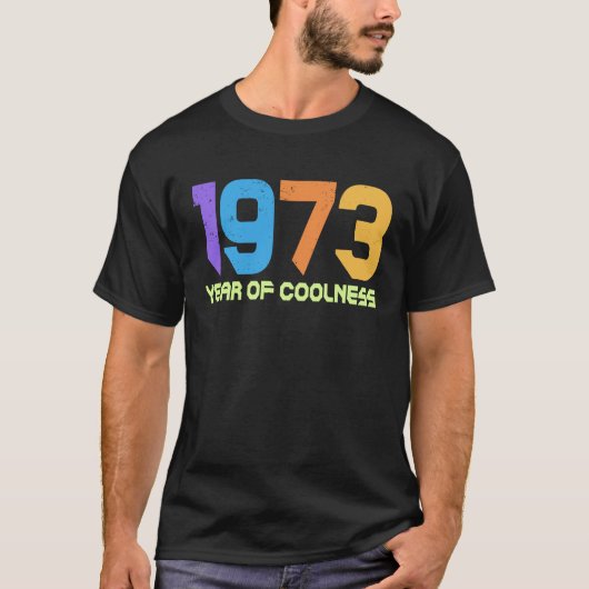 1973年誕生冷却年1 Tシャツ (正面)