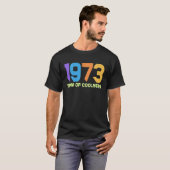 1973年誕生冷却年1 Tシャツ (正面フル)