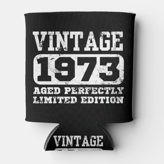 1973年限定版52誕生日 缶クーラー (正面)