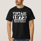 1973年限定版52誕生日 Tシャツ (正面)