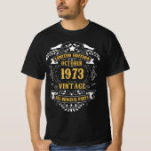 1973年10月限定ヴィンテージ全オリジナル Tシャツ (正面)