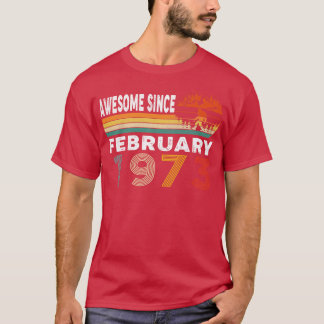 1973年2月から最高! Tシャツ