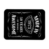 1973年50年の2023年素晴らし作 マグネット (横)