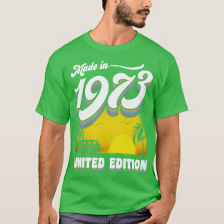 1973年50誕生日ギフト50歳50誕生日 Tシャツ