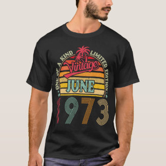 1973年6月のヴィンテージ限定版の一つ Tシャツ