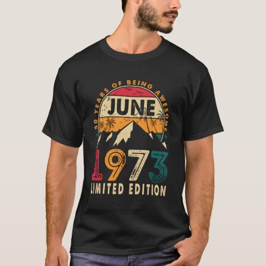 1973年6月50日 Tシャツ (正面)