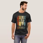 1973年6月50歳素晴らし Tシャツ (正面フル)