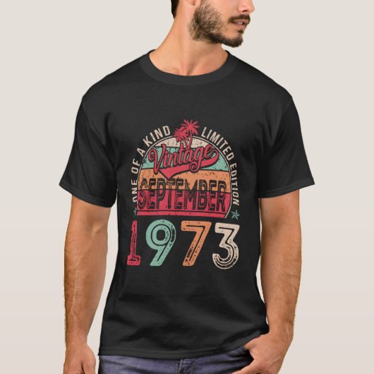 1973年9月50日 Tシャツ (正面)