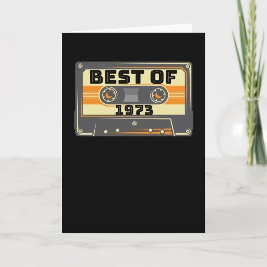 1973最高のテープ カード (正面)