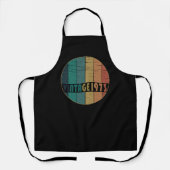 1973生まれ年のヴィンテージ誕生日ギフト エプロン (正面)