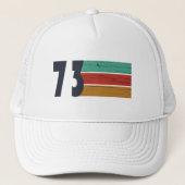 1973生まれ年のヴィンテージ誕生日ギフト キャップ (正面)