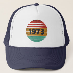 1973生まれ年のヴィンテージ誕生日ギフト キャップ