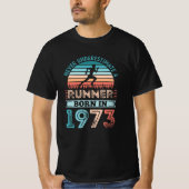 1973生まれ年50誕生日ギフトパパ Tシャツ (正面)