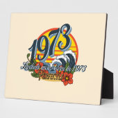 1973生まれ年 フォトプラーク (側面)