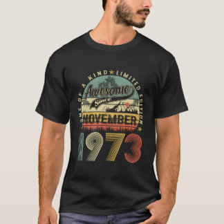 1973素晴らし年11月50日から50 Tシャツ