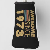 1973素晴らし年50歳の誕生日 ゴルフヘッドカバー (回転90)