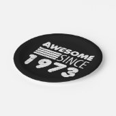 1973素晴らし年50誕生日以来 ペーパープレート (アングル)