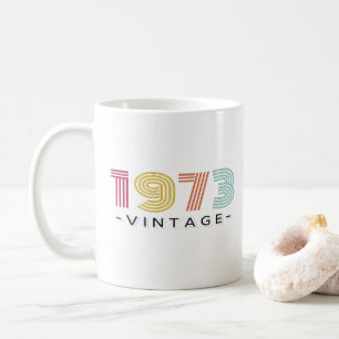 1973色ヴィンテージ コーヒーマグカップ