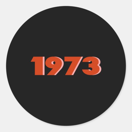 1973 ラウンドシール (正面)
