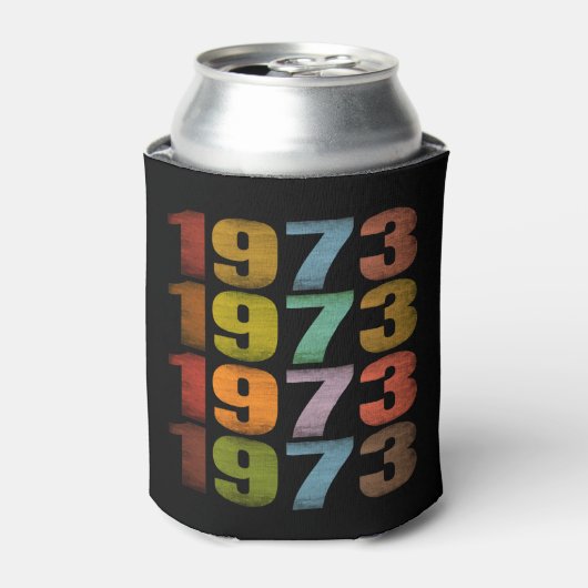 1973 ヴィンテージ レトロ ギフト 缶クーラー (缶正面)