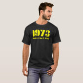 1973 保護Roe V Wade Tシャツ (正面フル)