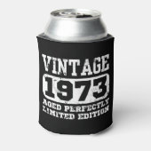 1973 限定版 52歳の誕生日 缶クーラー (缶裏面)