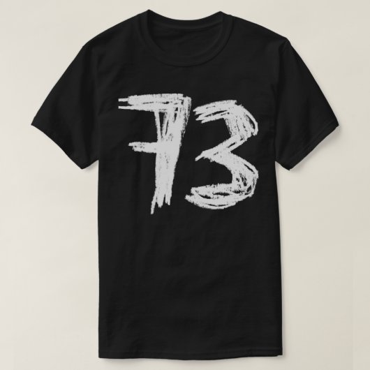 1973 73 Tシャツ (デザイン正面)