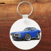 1973-74チャージャーブルーカー キーホルダー (正面)
