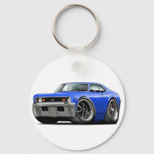 1973-74年の新星の青車 キーホルダー