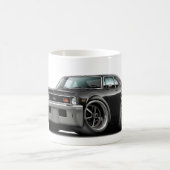 1973-74年の新星の黒い車 コーヒーマグカップ (中央)