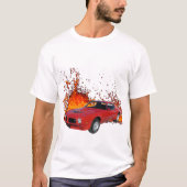 1973 Pontiac Firebird Trans AM Tシャツ (正面)