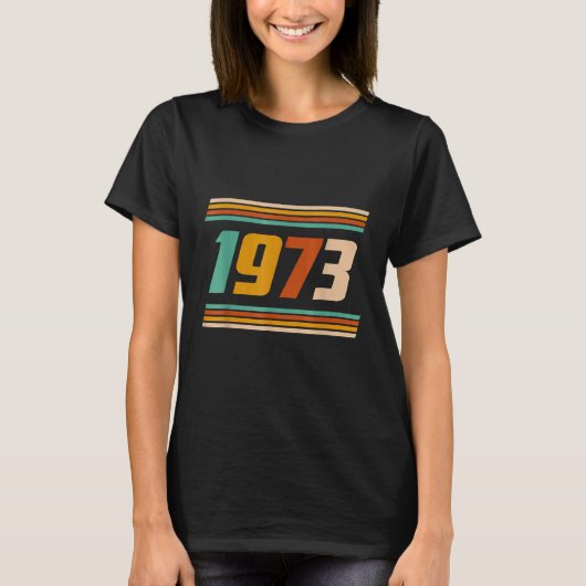 1973 Pro Choice Pro American国旗1973 Tシャツ (正面)