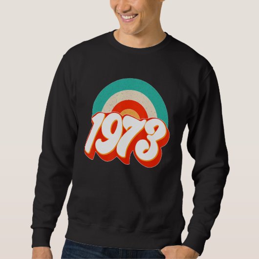 1973 Pro Choice Pro Roe V Rainbow Feminist Women's スウェットシャツ (正面)